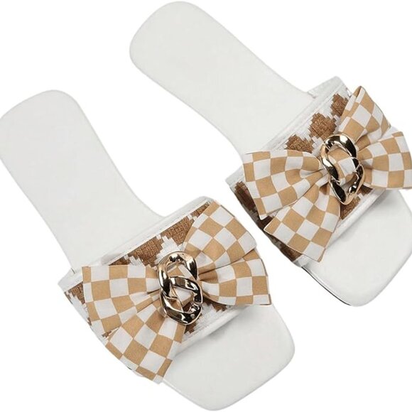 Bow women's sandals - Picture 7 of 7